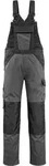 Mascot Latzhose Leeton grau|schwarz C52/82
