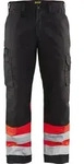 Bl&aring;kl&auml;der Arbeitshose High Vis Arbeitshose rot|schwarz C44