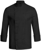 GREIFF Kochjacke Greiff GASTRO MODA Cuisine Herren Kochjacke Regular Schwarz L