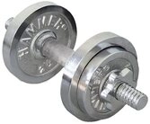 Finnlo by Hammer Kurzhantel 10 kg Chrom KH-Set