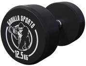 GORILLA SPORTS Kompakthantel Kurzhantel Gummi 2,5 - 40 kg