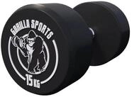 GORILLA SPORTS Kompakthantel Kurzhantel Gummi 2,5 - 40 kg