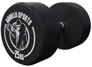 GORILLA SPORTS Kompakthantel Kurzhantel Gummi 2,5 - 40 kg