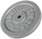 GORILLA SPORTS Hantelscheibe Hantelscheibe Guss 30/31 mm 1,25-30 KG, 20 kg,...