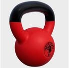 GORILLA SPORTS Kettlebell 2 - 32 kg, Gusseisen Kugelhantel mit Neoprenbeschichtung,