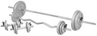 GORILLA SPORTS Hantel-Set Hantelset mit Federverschluss aus Gusseisen 108 kg
