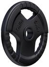 GORILLA SPORTS Hantelscheibe Hantelscheibe 50/51mm Olympia Gummi Gripper...