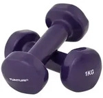 Tunturi Dumbbell Kurzhantel-Set - farbige Hanteln - Vinyl - Stahlhanteln