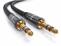 Primewire Audio-Kabel, AUX, 3,5-mm-Klinke (200 cm), HiFi Klinkenkabel für