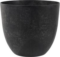 Artstone Pflanzk&uuml;bel Artstone Pflanztopf Bola &Oslash;38cm schwarz &Oslash; 38 cm