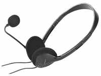 Vivanco Stereo Headset, ultraleicht mit Lautstärkeregler (36651) Headset