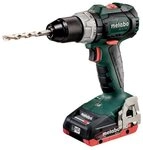 metabo Akku-Schlagbohrschrauber SB 18 LT BL, 18 V, Schlagbohrmaschine 2 x 4 Ah...