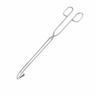 WESTMARK Grillzange /Bratenzange, Rostfreier Edelstahl, L&auml;nge: 37,2 cm, Silber