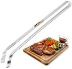 WESTMARK Grillzange /Wurst- und Servierzange, Mit gewellten und gebogenen Laffen,