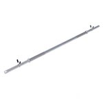 GORILLA SPORTS Langhantelstange Langhantelstange Chrom 120 cm, 120 cm (3-tlg)