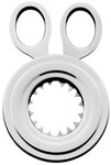 WMF Eierk&ouml;pfer GOURMET, L&auml;nge 13,5 cm, Cromargan Edelstahl 18/10, mit Griff, 16