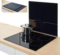 Zeller Present Herdblende-/Abdeckplatte XL, (1 tlg), Silikonf&uuml;&szlig;en