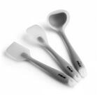 STONELINE Kochbesteck-Set K&uuml;chenhelfer-Set, 3-teilig, 1 Schaber, 1 Kochl&ouml;ffel und 1