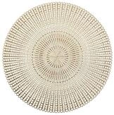 Zeller Present Platzset Cut out, (1-St), Kunststoff, rund, gold, &Oslash;41 cm (1 St&uuml;ck)
