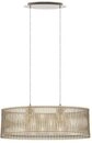 EGLO H&auml;ngeleuchte SENDERO Pendellampe, Stahl und Holz, E27, IP20, Wohnzimmerlampe,