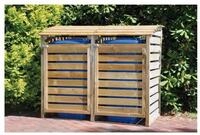 Tetzner & Jentzsch M&uuml;lltonnenbox HENRI M&uuml;lltonnenabtrennung 2-fach