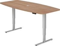 HAMMERBACHER Konferenztisch Konferenztisch 220x103/83cm elektr. h&ouml;henverstellbar