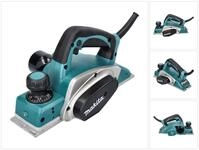 Makita Elektrohobel KP 0800 Falzhobel / Elektrohobel 620 W 82 mm Solo - ohne...
