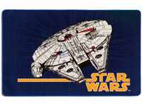 Kinderteppich SW-74, Star Wars, rechteckig, Höhe: 2 mm, Motiv Millennium Falke,