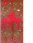 Pferdefreunde Kinderteppich Pferdefreunde braun 150 cm x 220 cm