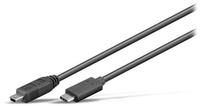 Goobay GOOBAY USB 2.0 Adapterkabel Mini-B/C, 0,5 m USB-Kabel