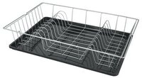 Metaltex Abtropfwanne Colonia Sp&uuml;lkorb mit Schale K&uuml;chenhelfer, aus beschichtetem,