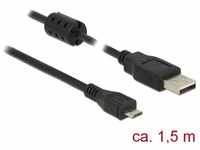 Delock 84902 - Kabel USB 2.0 Typ-A Stecker zu USB 2.0 Micro-B......
