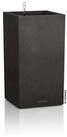 Lechuza&reg; Pflanzk&uuml;bel Pflanzs&auml;ule Canto Stone 30 high graphitschwarz...