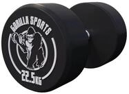 GORILLA SPORTS Kompakthantel Kurzhantel Gummi 2,5 - 40 kg