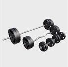 GORILLA SPORTS Langhantel Hantelset Kunststoff Gripper 100 kg