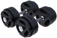 GORILLA SPORTS Kurzhantel Kurzhantelset, Kunststoff Gripper 30 kg