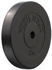 GORILLA SPORTS Hantelscheibe Hantelscheibe 30/31 mm Kunststoff 1,25-15 KG, 7.5...
