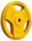 GORILLA SPORTS Hantelscheibe Hantelscheibe 30/31 mm Gummi Gripper 1,25-25 KG,...