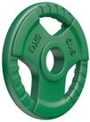 GORILLA SPORTS Hantelscheibe Hantelscheibe 50/51mm Olympia Gummi Gripper...