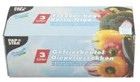 PAPSTAR Gefrierbeutel 75 x Gefrierbeutel LLDPE 3 l 32 x 25 cm transparent in