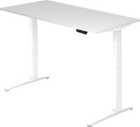 HAMMERBACHER Schreibtisch Sitz-Steh-Schreibtisch elektrisch 160x80cm Wei&szlig;/Wei&szlig;
