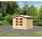Karibu Gartenhaus Karibu Gartenhaus Amberg, 19 mm, 272 x 210 cm, Typ 3, natur