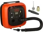 Black + Decker Luftpumpe 11.0 Bar/12V-Kompressor/Luftpumpe, 160PSI, mit 2