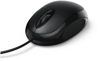 Hama Optische 3-Tasten-Maus "MC-100", kabelgebunden, Schwarz (00182600) Maus