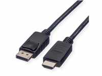 ROLINE DisplayPort Kabel DP - HDTV, ST/ST Audio- & Video-Kabel, DisplayPort...