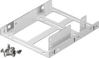 Goobay Einbaurahmen GOOBAY Einbaurahmen f&uuml;r 2x 6,35 cm (2,5)-Festplatten
