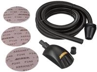 Mirka Einhandhobel Roundy Kit, 15-tlg., Handblock mit Absaugung,...