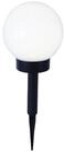 STAR TRADING LED Solarleuchte Globus, Solar-Gartenleuchte Globus, 15x32cm