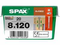 SPAX Holzbauschraube Spax Holzbauschrauben 8.0 x 120 mm TX 40 - 20 Stk.