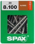 SPAX Holzbauschraube Spax Holzbauschrauben 8.0 x 100 mm TX 40 - 20 Stk.